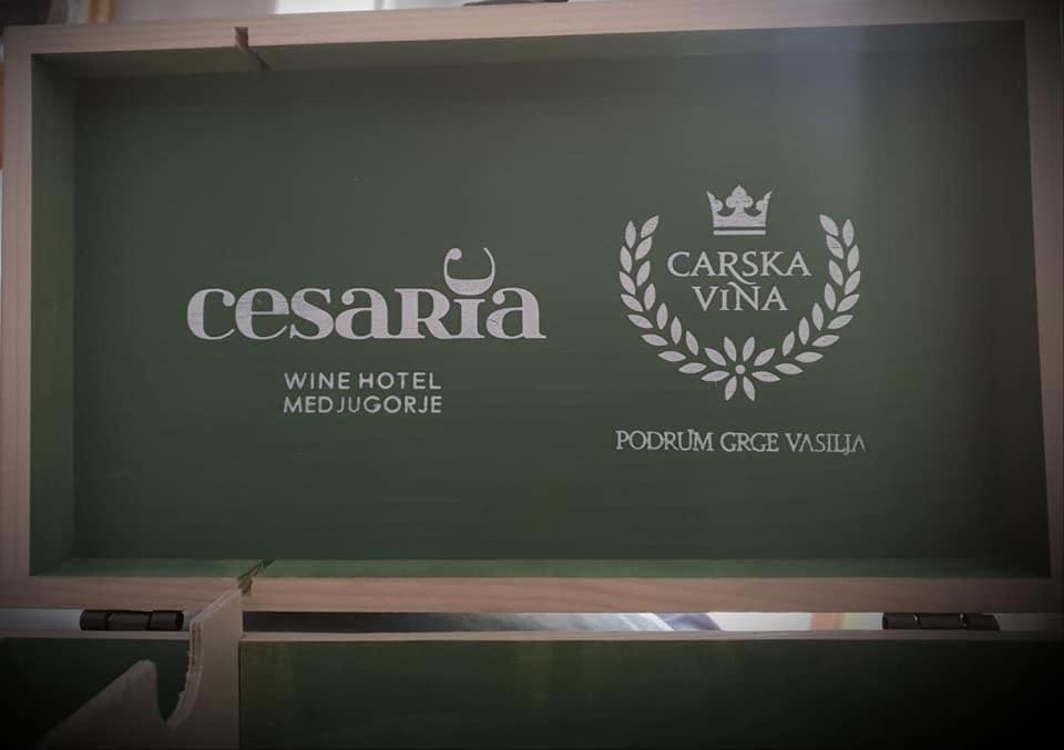 Wine Hotel Cesarica Меджугор'є Екстер'єр фото