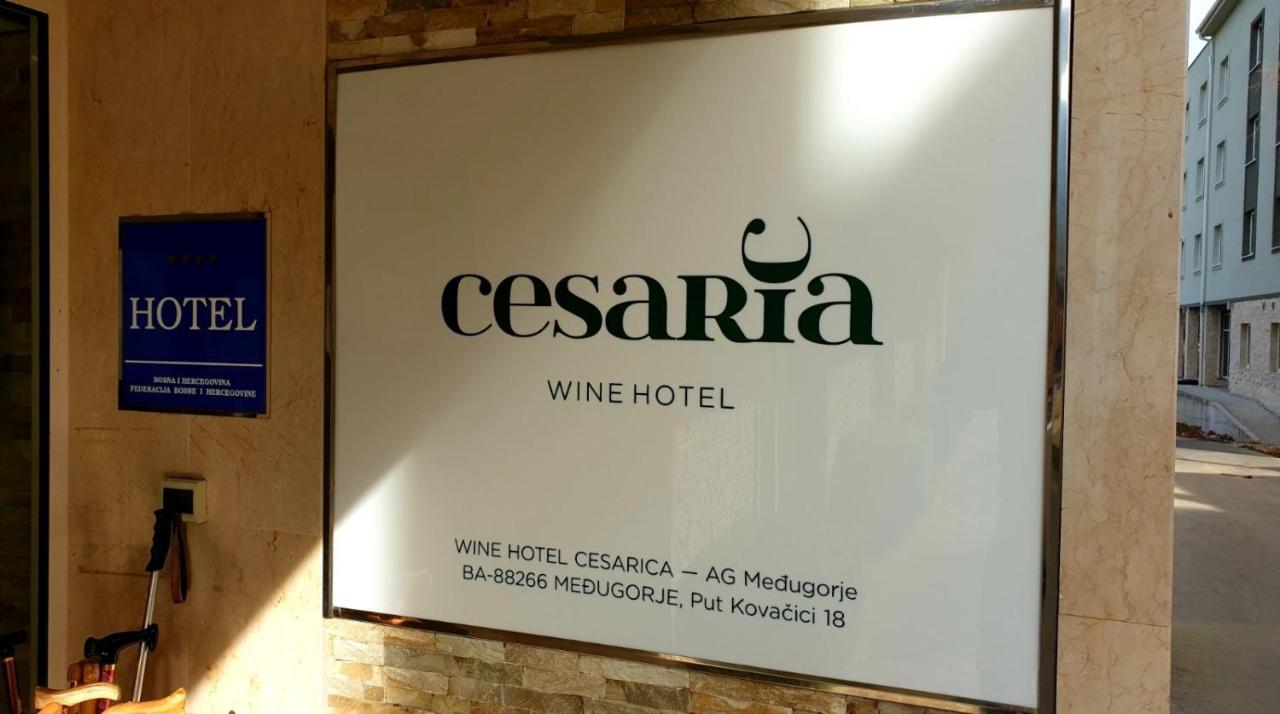 Wine Hotel Cesarica Меджугор'є Екстер'єр фото