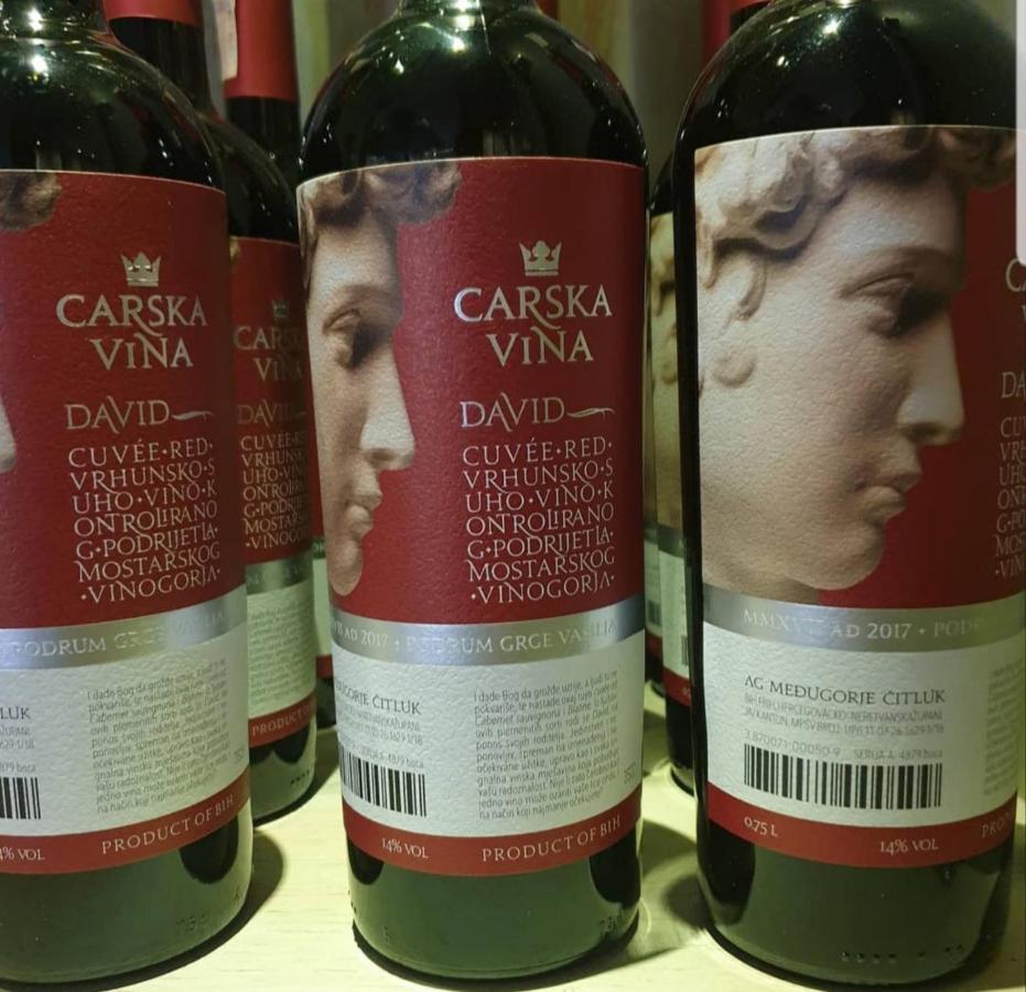 Wine Hotel Cesarica Меджугор'є Екстер'єр фото